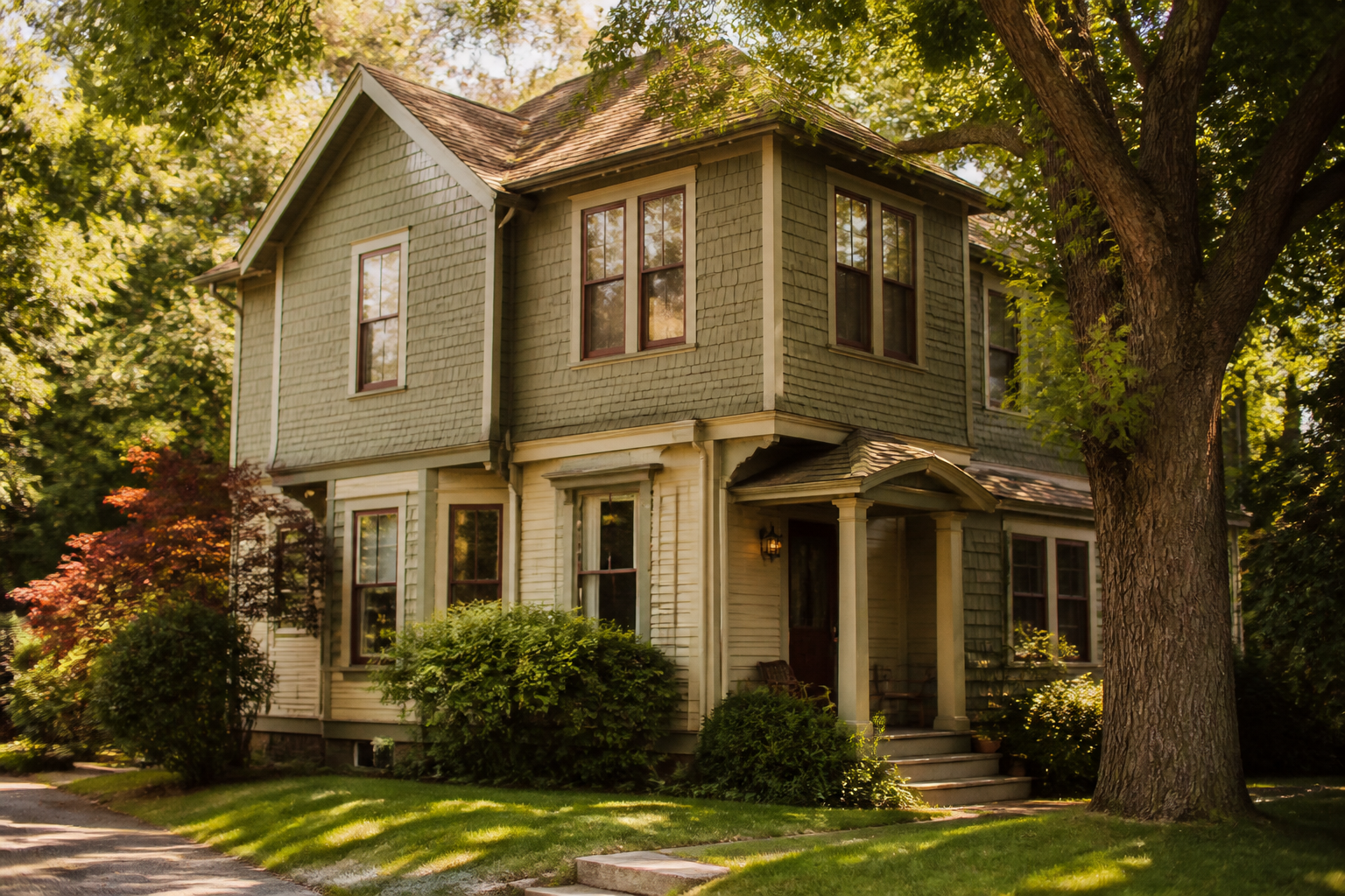 Older home with character, inherited property